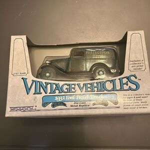 Vintage Vehicles 1932 Ford Panel Truck. New in box. Made by Ertl toys